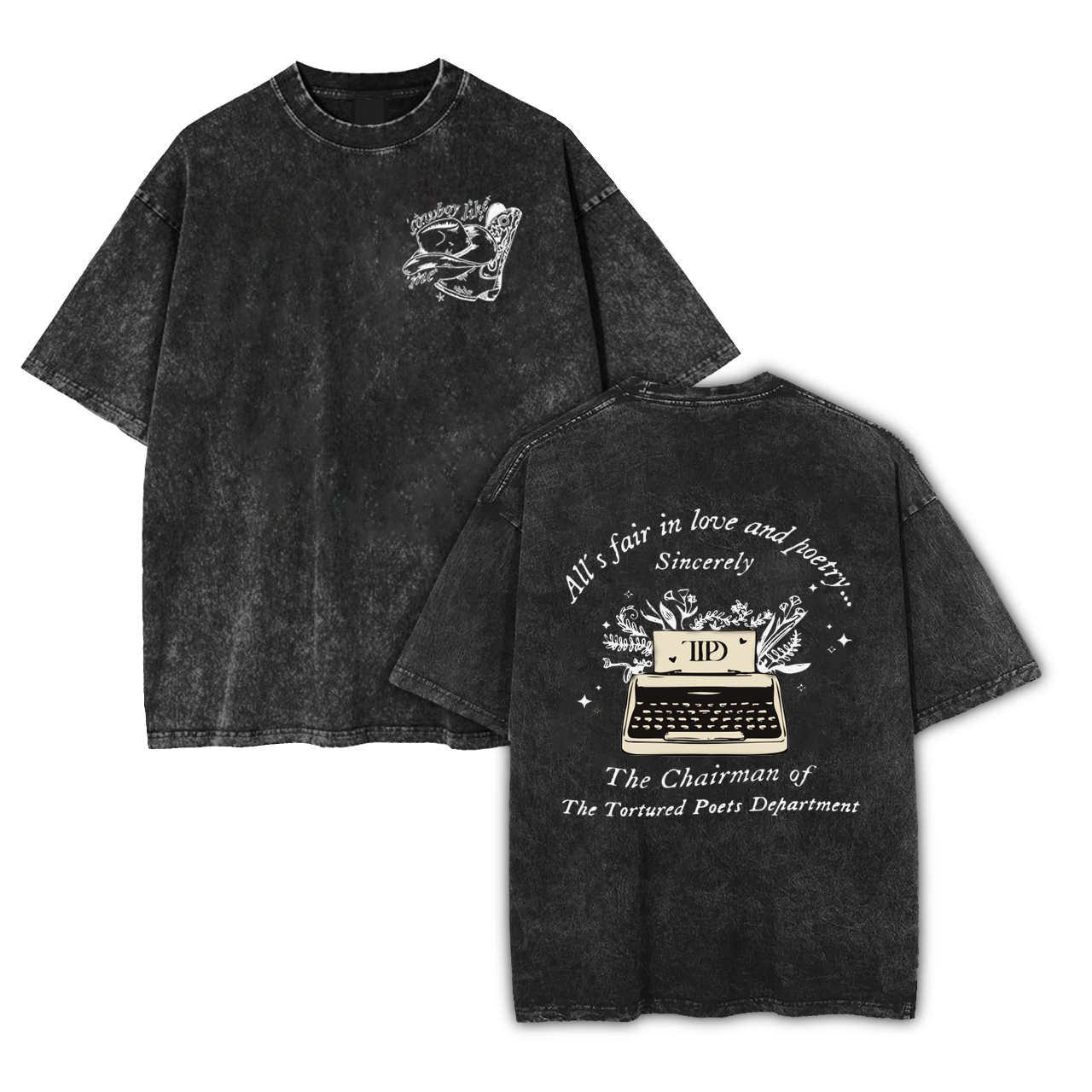 Cowboy Like Me,We Love TTPD Garment-dye Tees