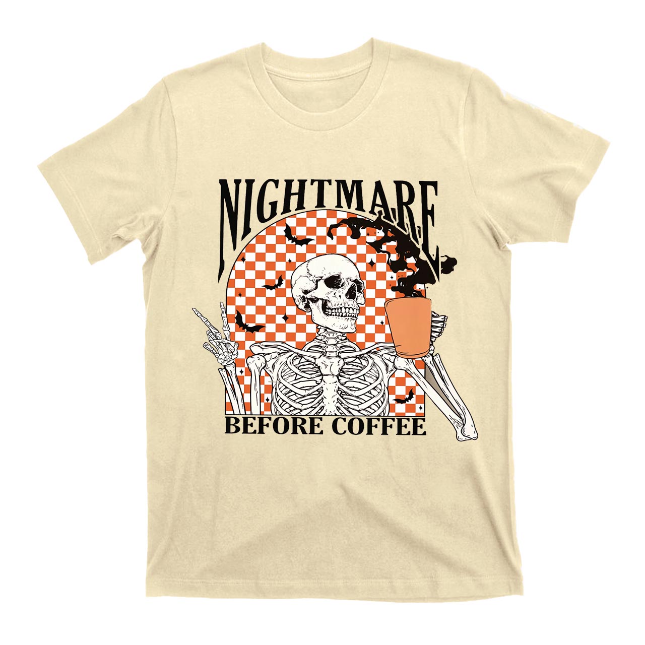 Nightmare Before Coffee Halloween T-Shirts
