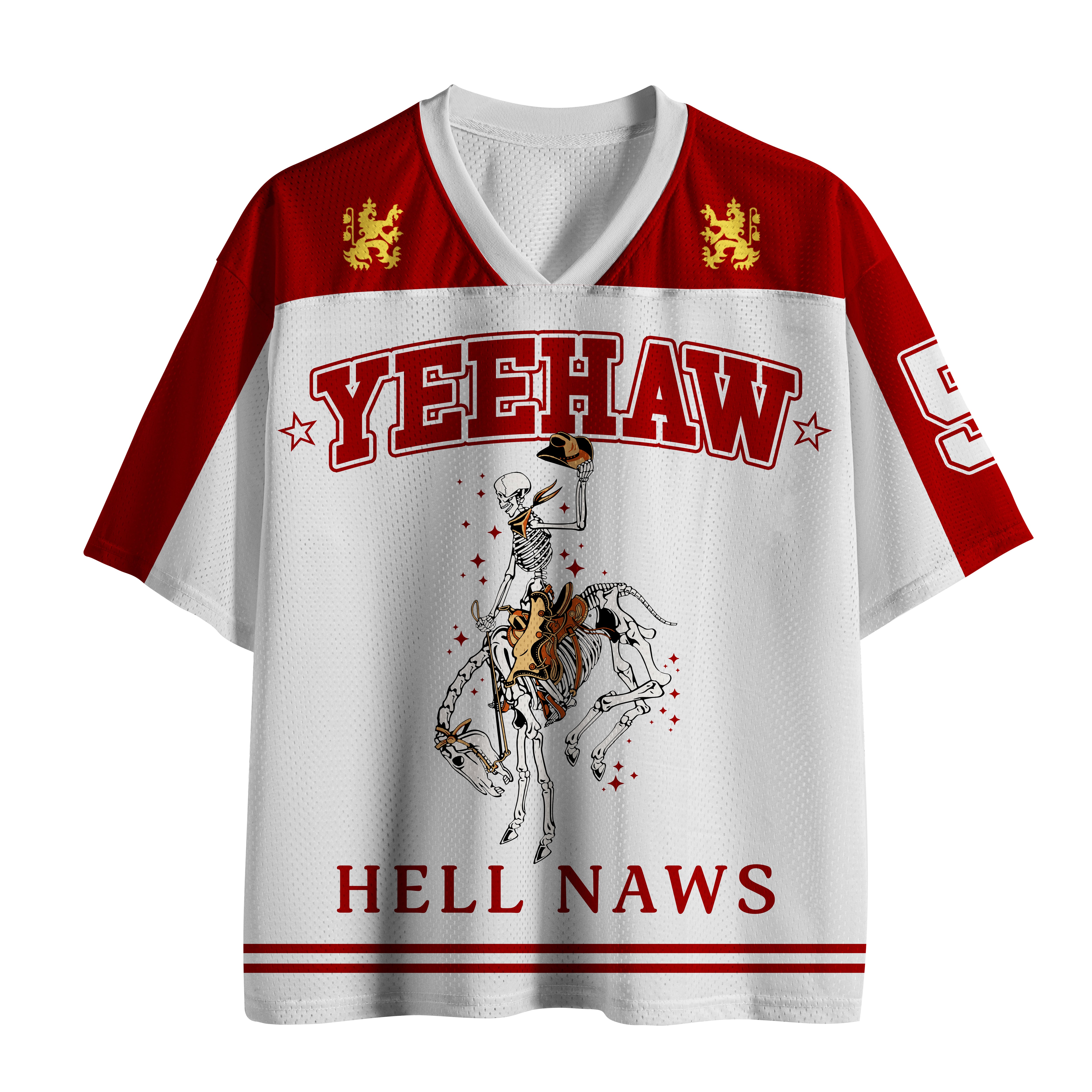 Personalization Yeehaw Mesh Jersey