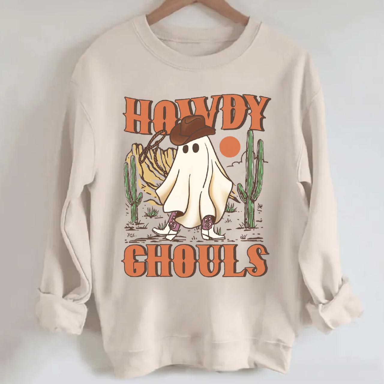 Howdy Ghouls Halloween Sweatshirt