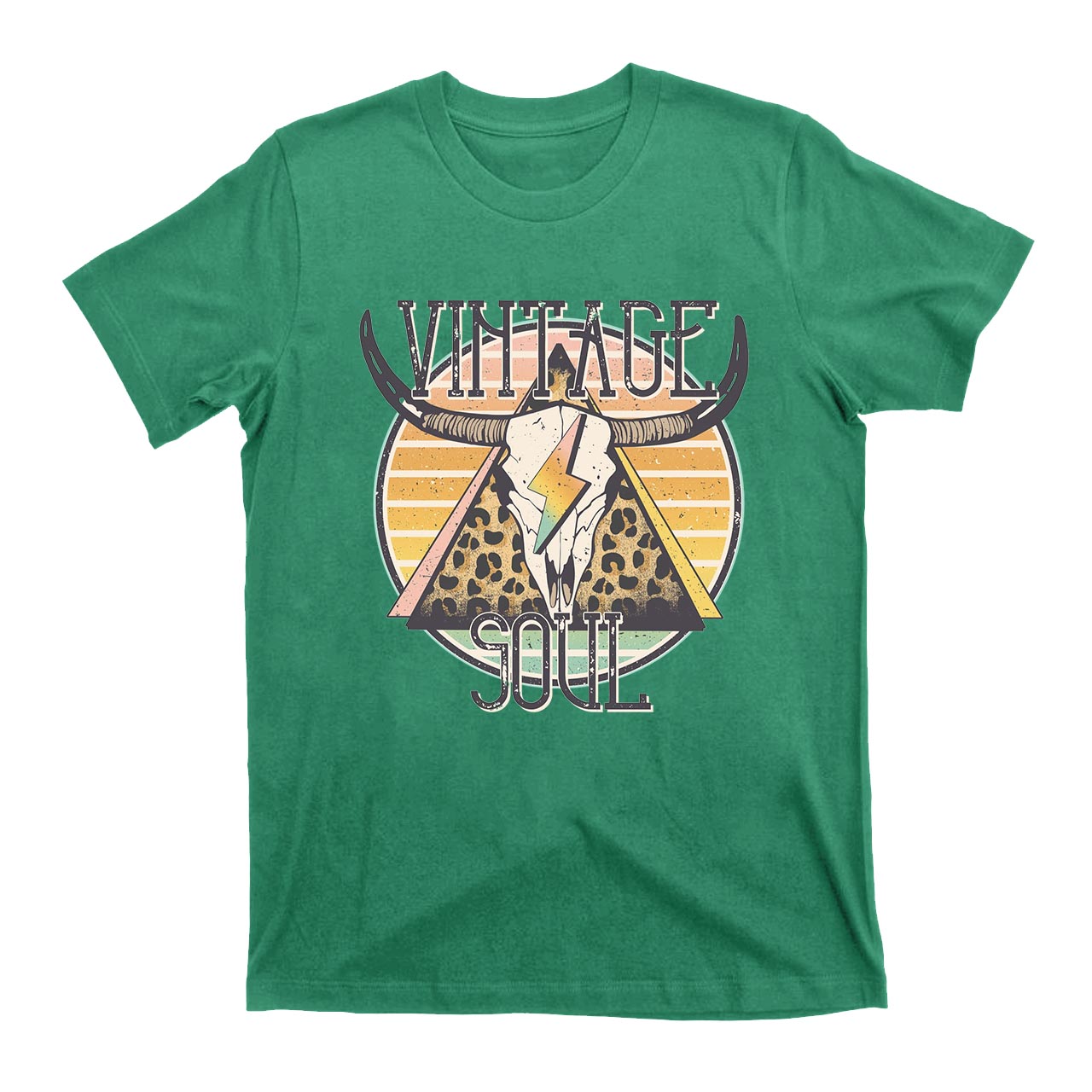 Vintage Soul Longhorn Cowboy T-Shirts