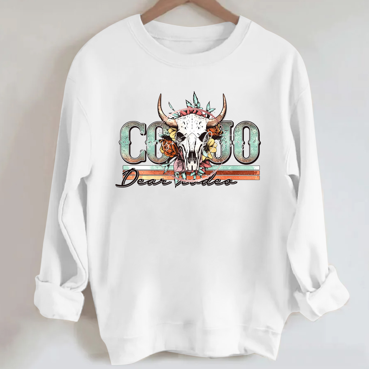Western Boho Dear Rodeo Sweatshirt