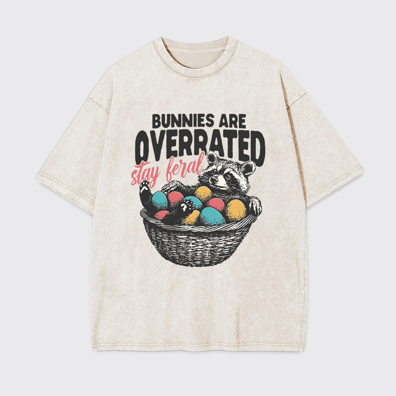 Stay Feral Garment-dye Tees