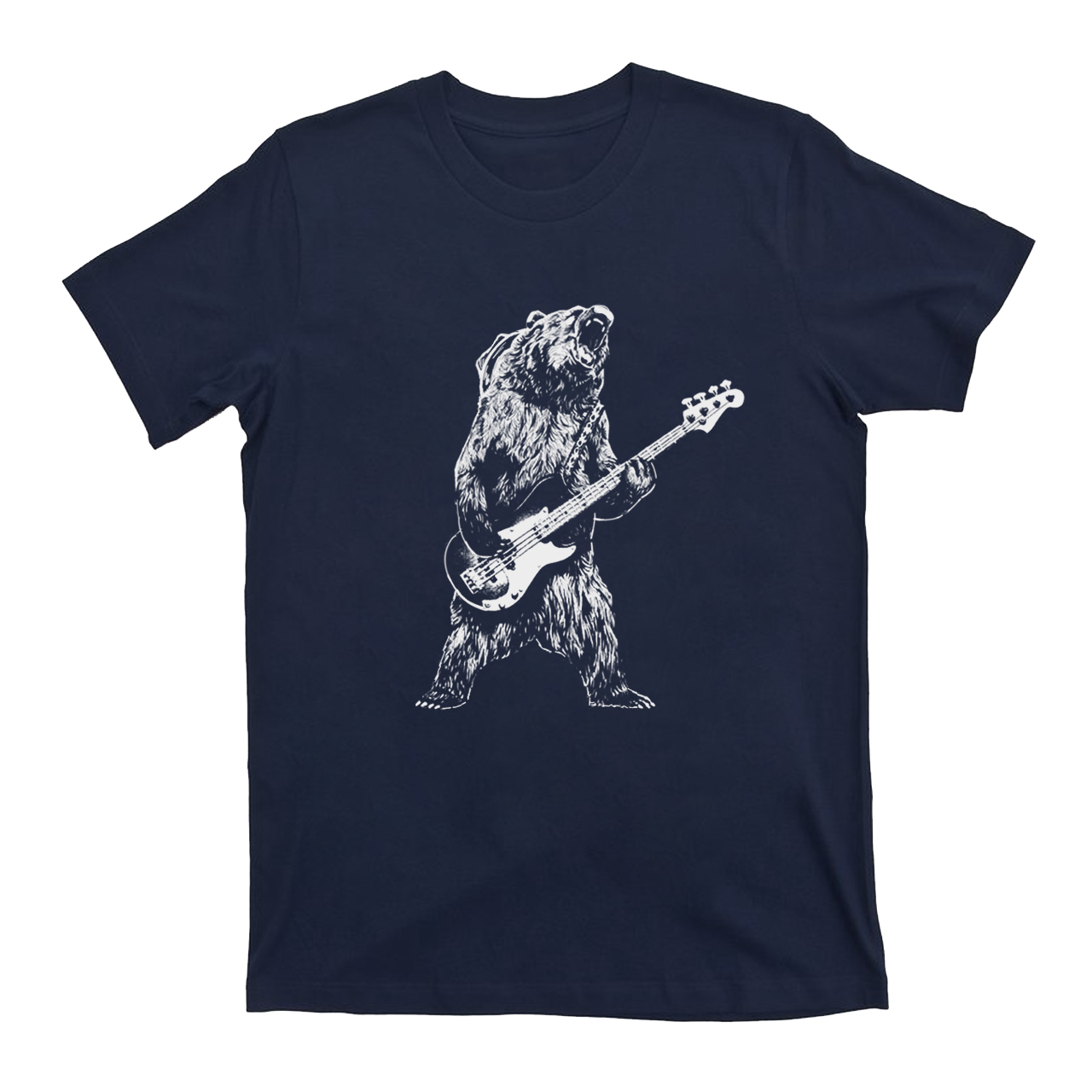 Bear Playing Bass Guitar T-Shirts