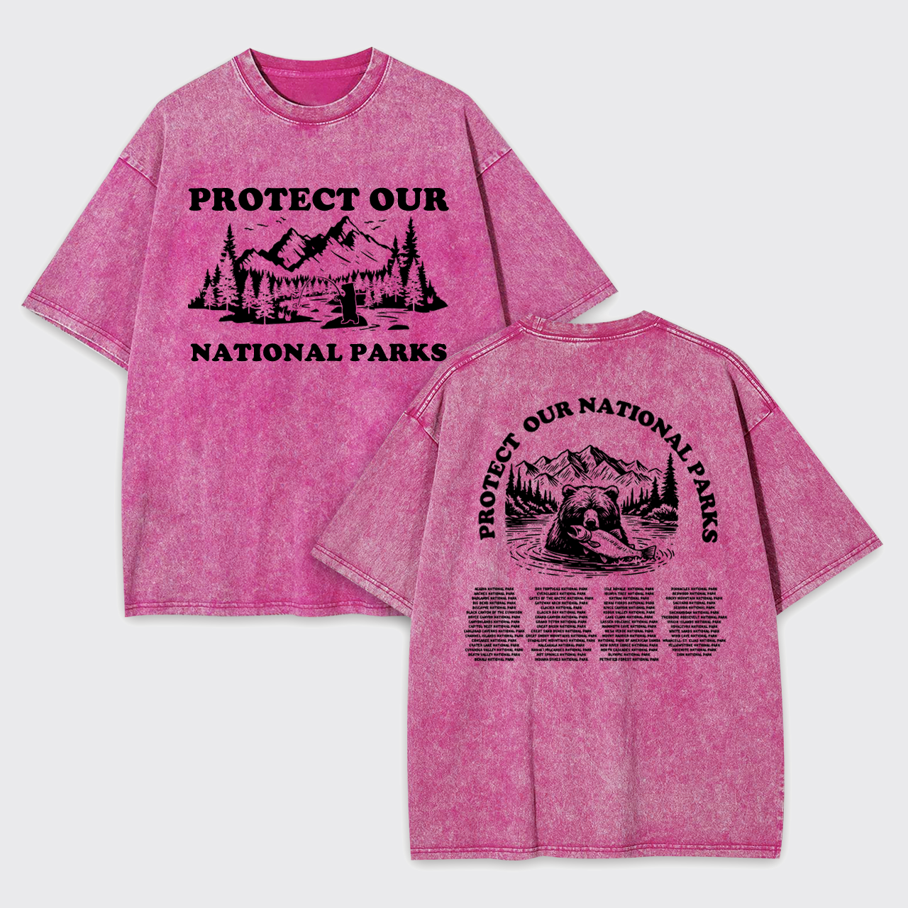 Support National Parks Garment-dye Tees