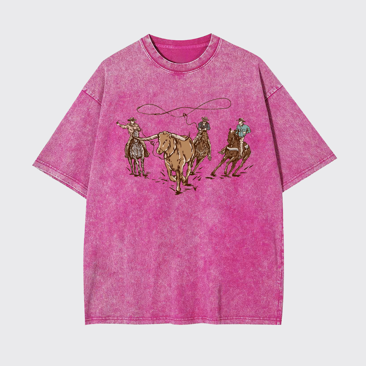 Western Retro Rodeo Garment-dye Tees