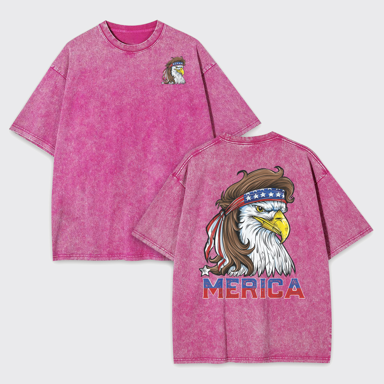 Patriotic-4th Of July Garment-dye Tees