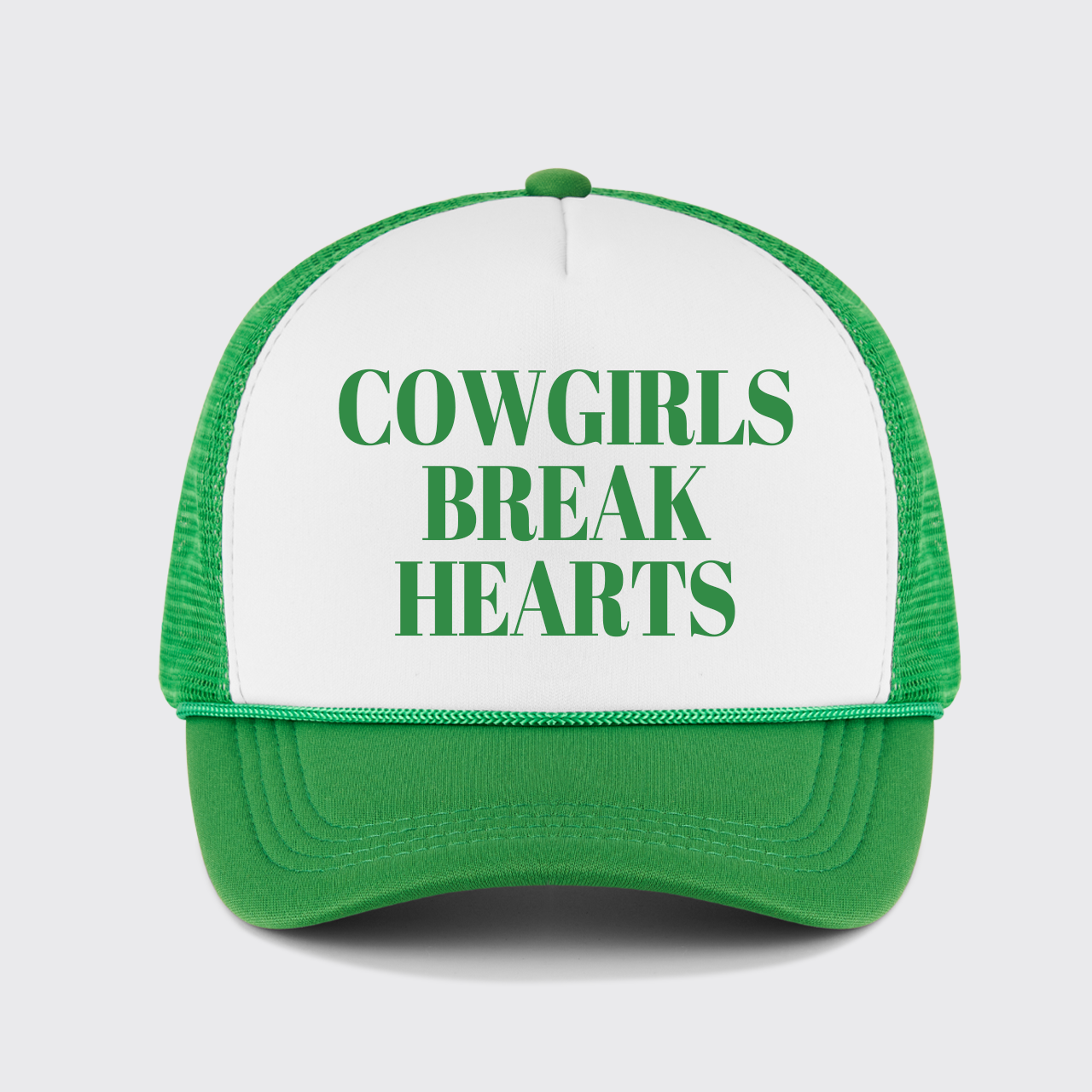 Cowgirls Break Hearts Trucker Hat