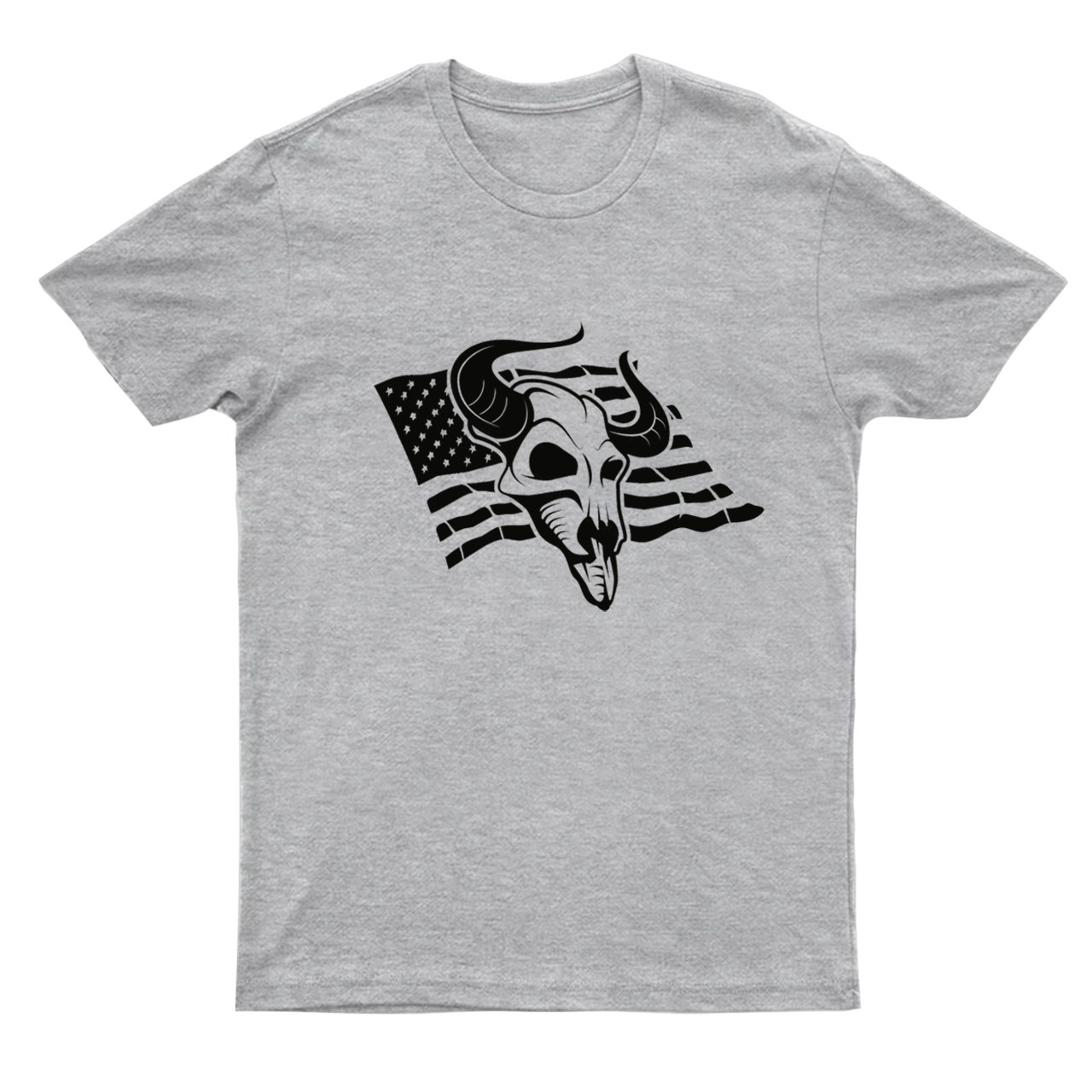 America Cow Bull Skull  T-Shirts