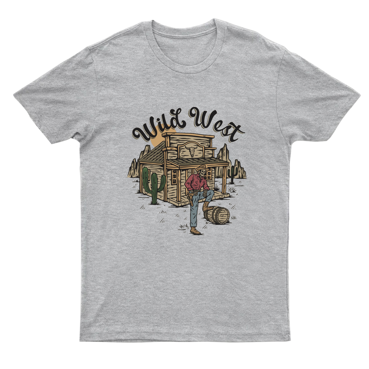 Vintage Wild West Cowboy T-Shirts