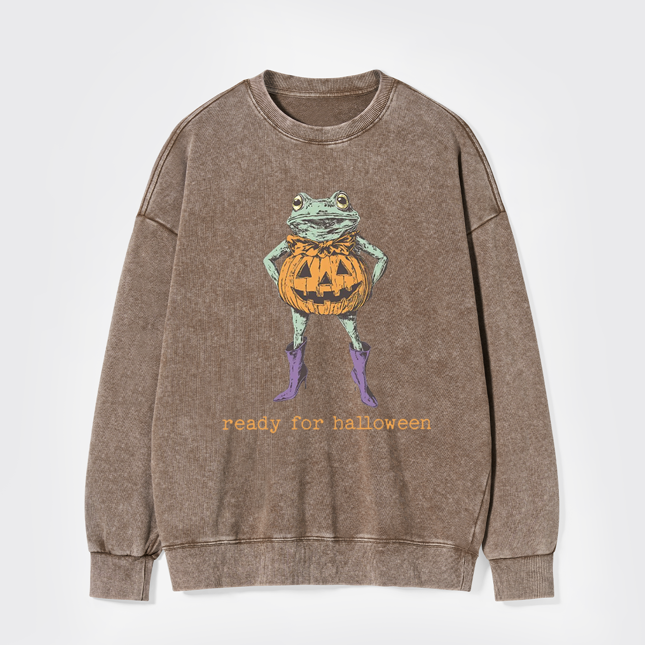 Ready For Halloween Washed Sweatshirts