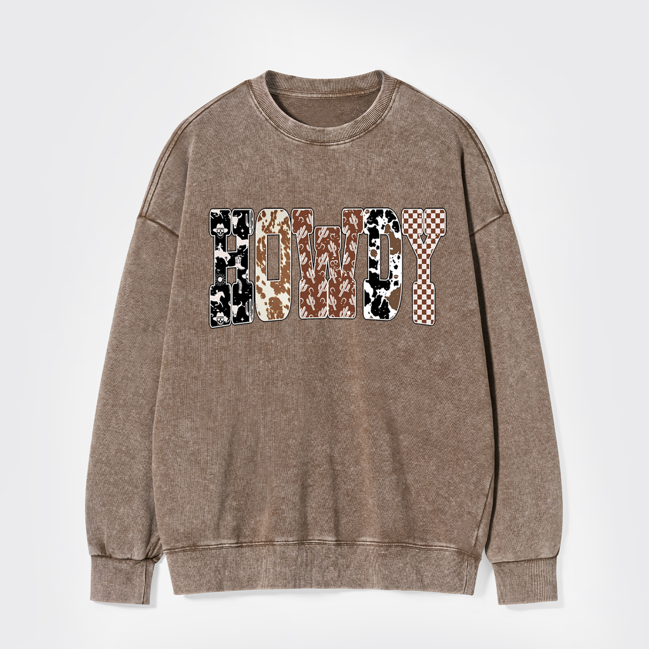 Howdy Western Halloween Washed Sweatshirts