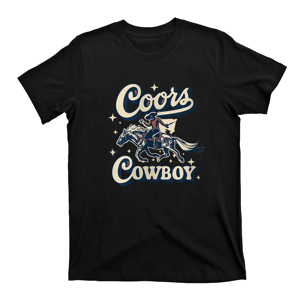 Retro Coors Cowboy T-Shirts