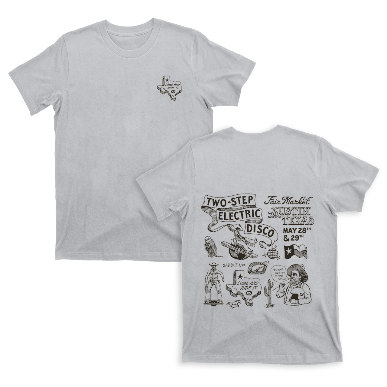 Electric Disco Austin Texas T-Shirts