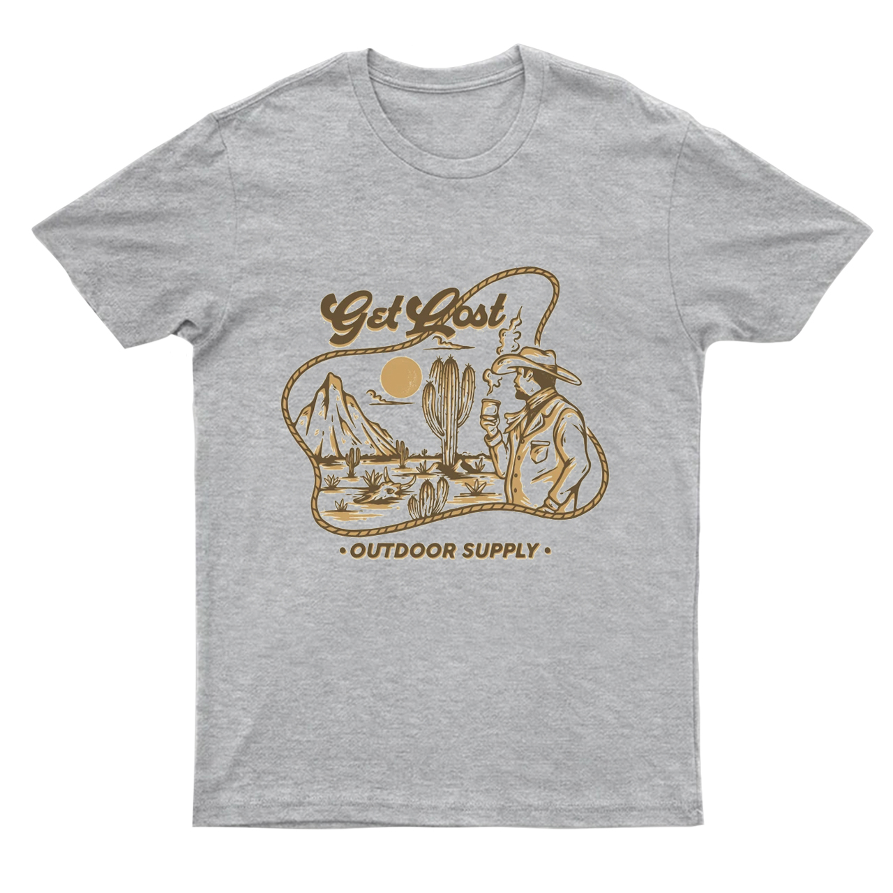 Cowboy Enjoying Life T-Shirts