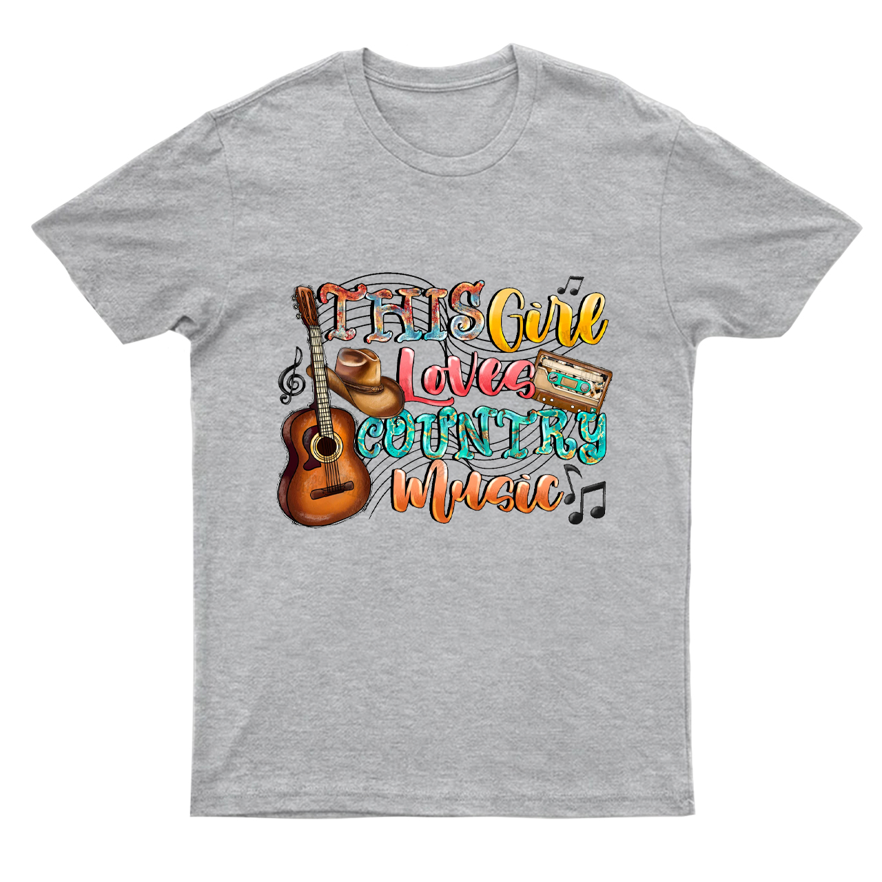 This Girl Love Country Music T-Shirts