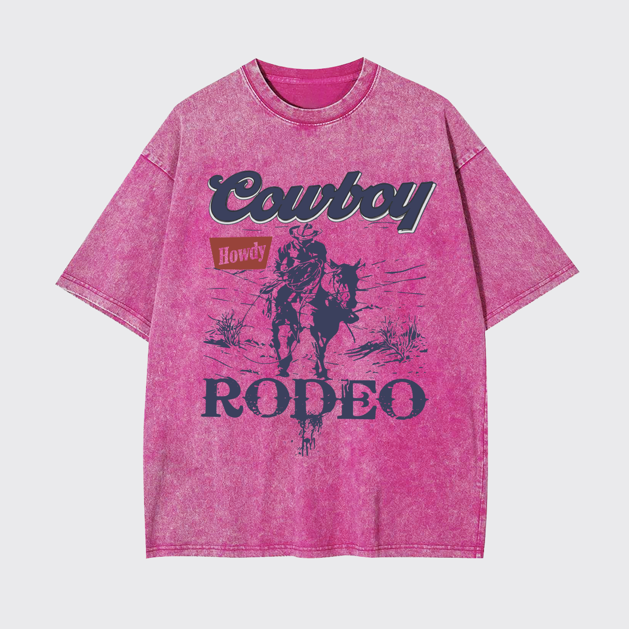 Wild West Cowboy Rodeo Garment-dye Tees