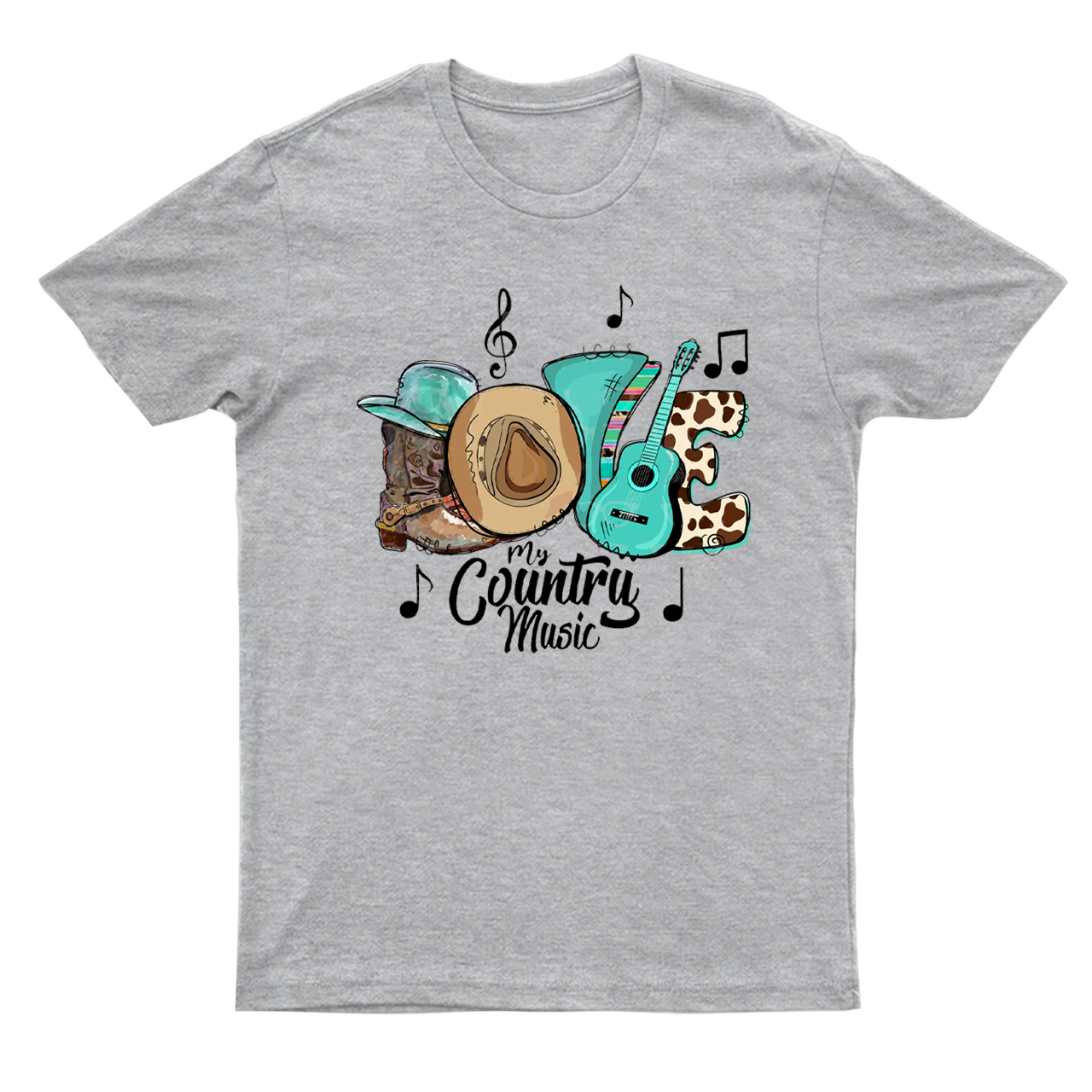 Love My Country Music T-Shirts