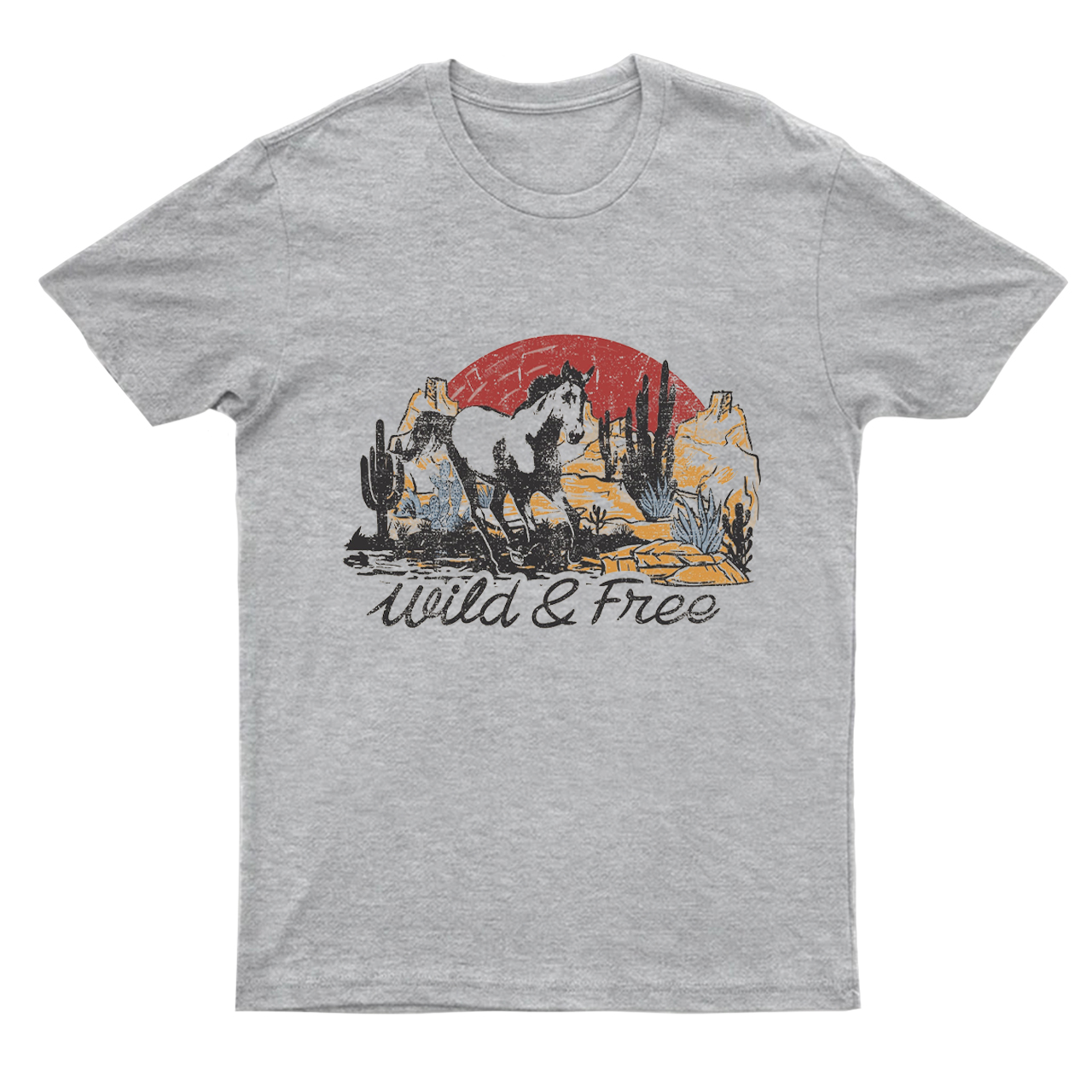 Wild & Free Sunset Desert T-Shirts