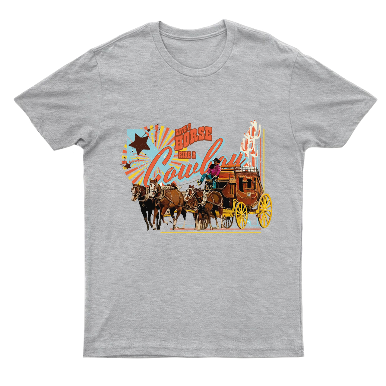 Save A Horse Ride A Cowboy Western T-Shirts