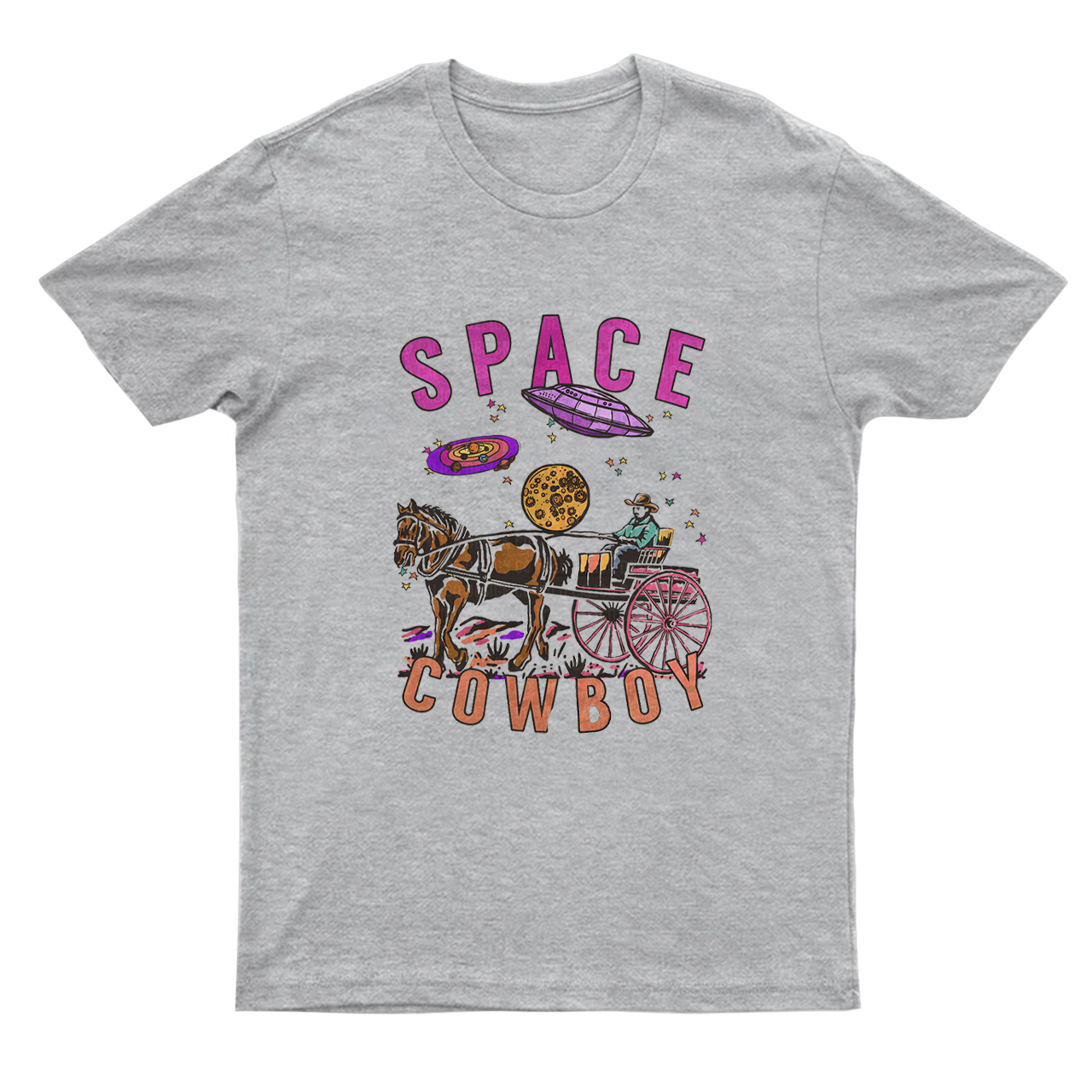 Space Cowboy Vintage Style T-Shirts
