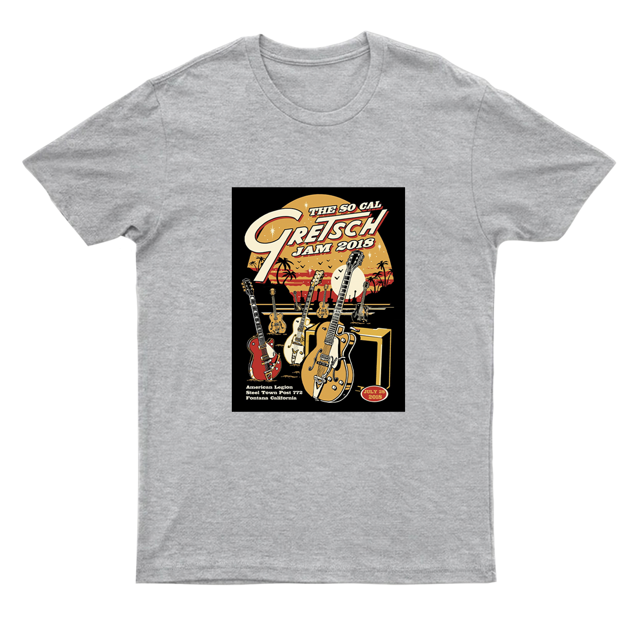 The So Cal Gretsch Jam 2018 T-Shirts