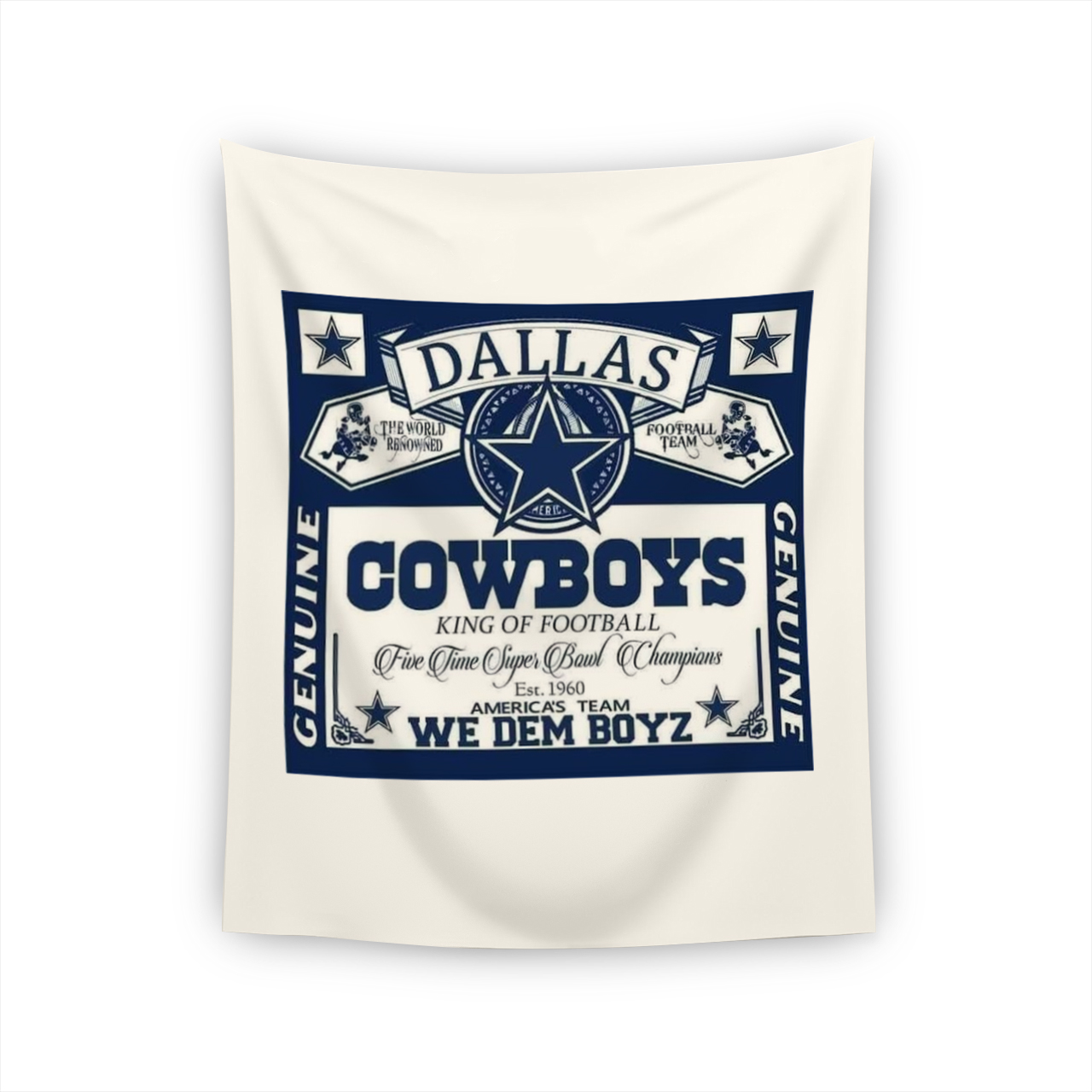 Dallas Cowboy We Dem Boyz Tapestry
