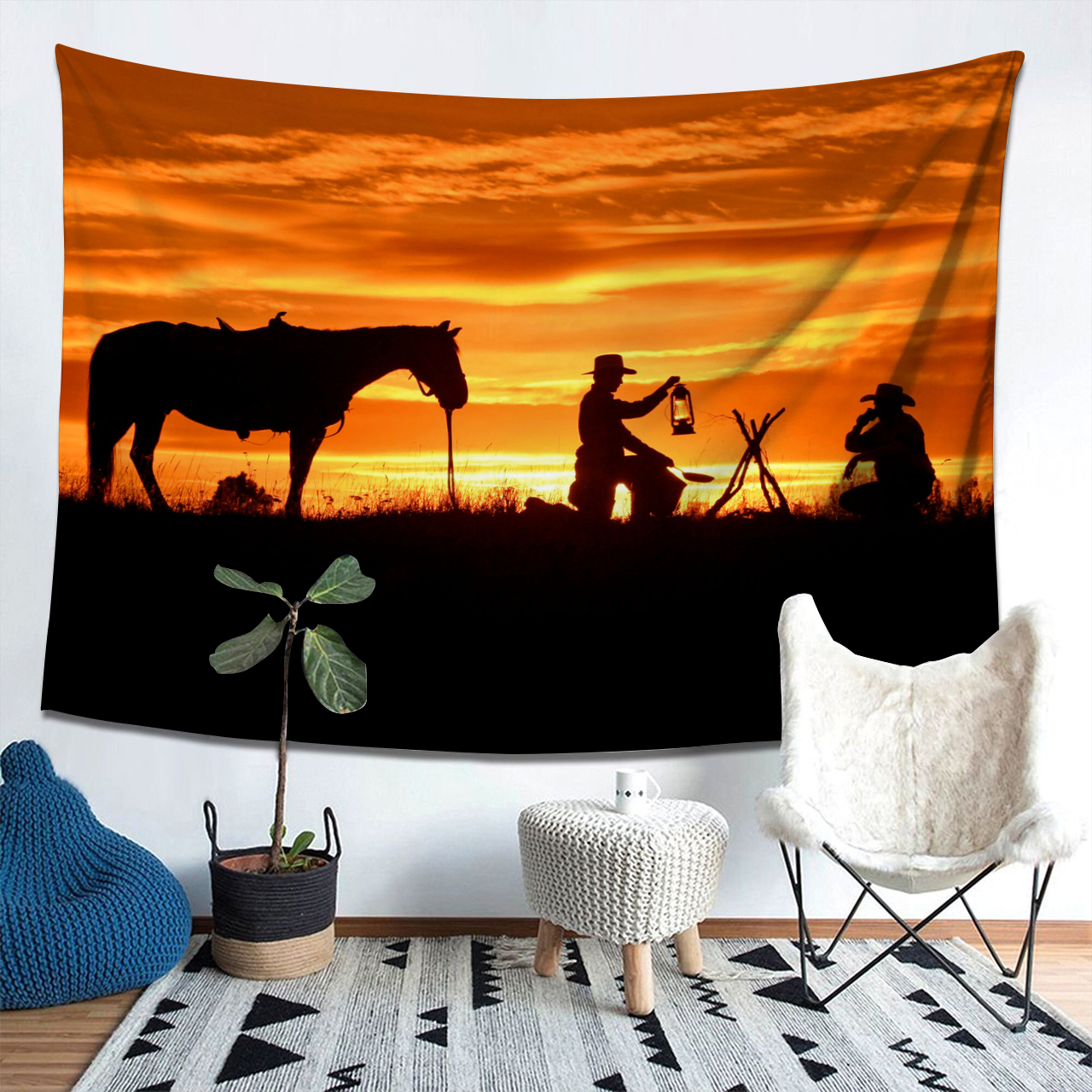 Enjoy the Tranquility of Sunset Tapestry