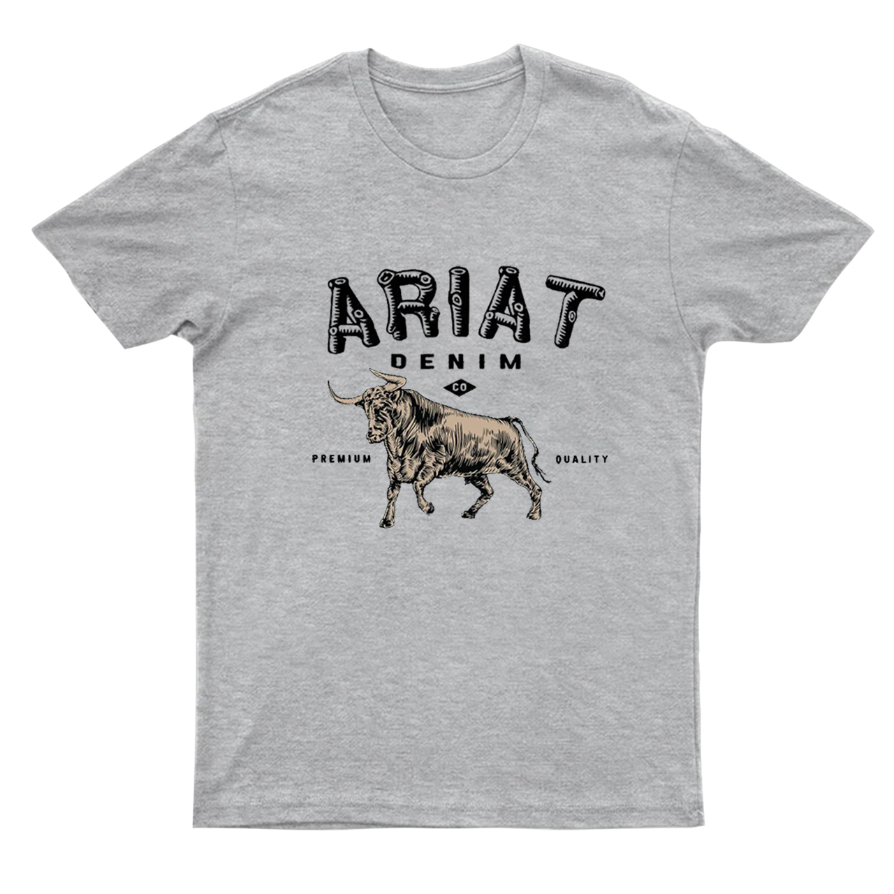 Ariat Denim Cowboy T-shirt