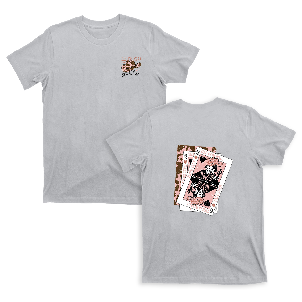 Long Live The Cowgirl Texas Hold'em T-shirt