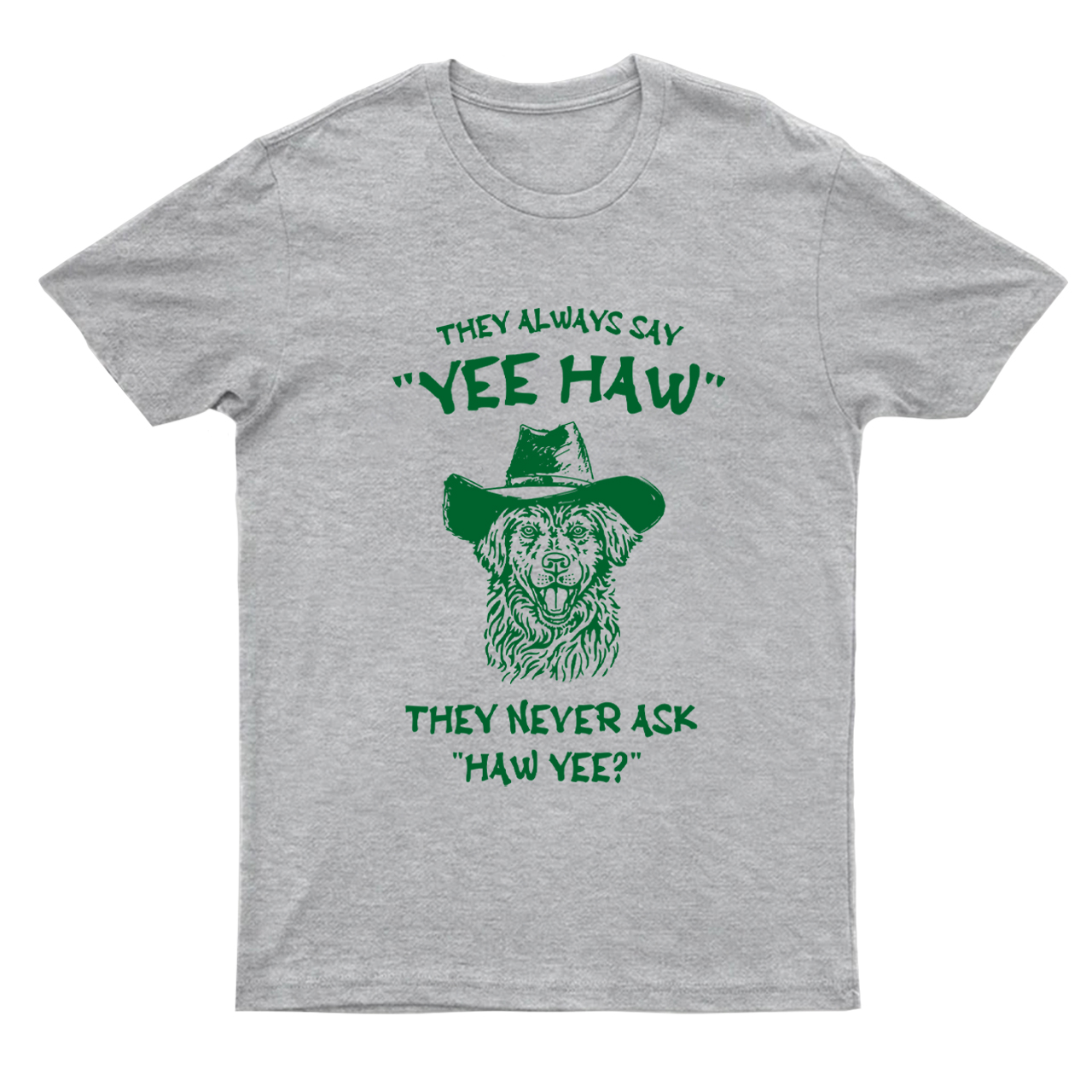 Yee Haw Western Dog Unisex T-shirt