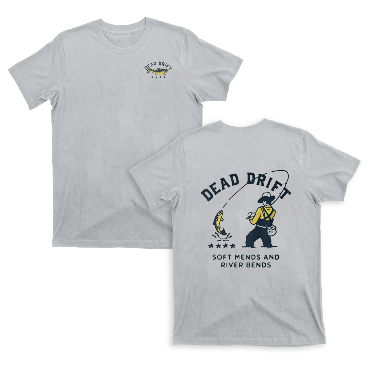 Dead Drift Cowboy Fishing T-Shirt