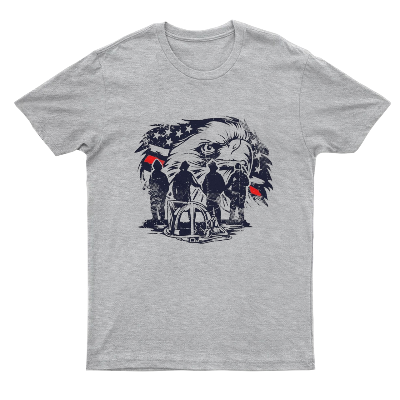 West US Firefighter Eagle T-shirt