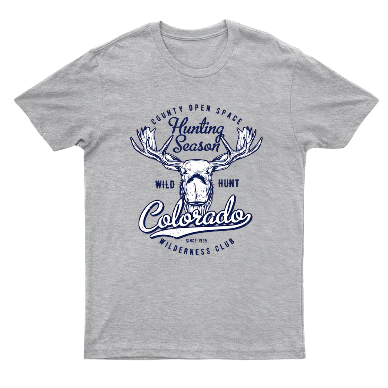 Colorado Moose Hunting Club Hunting Season Hunter Classic T-Shirt