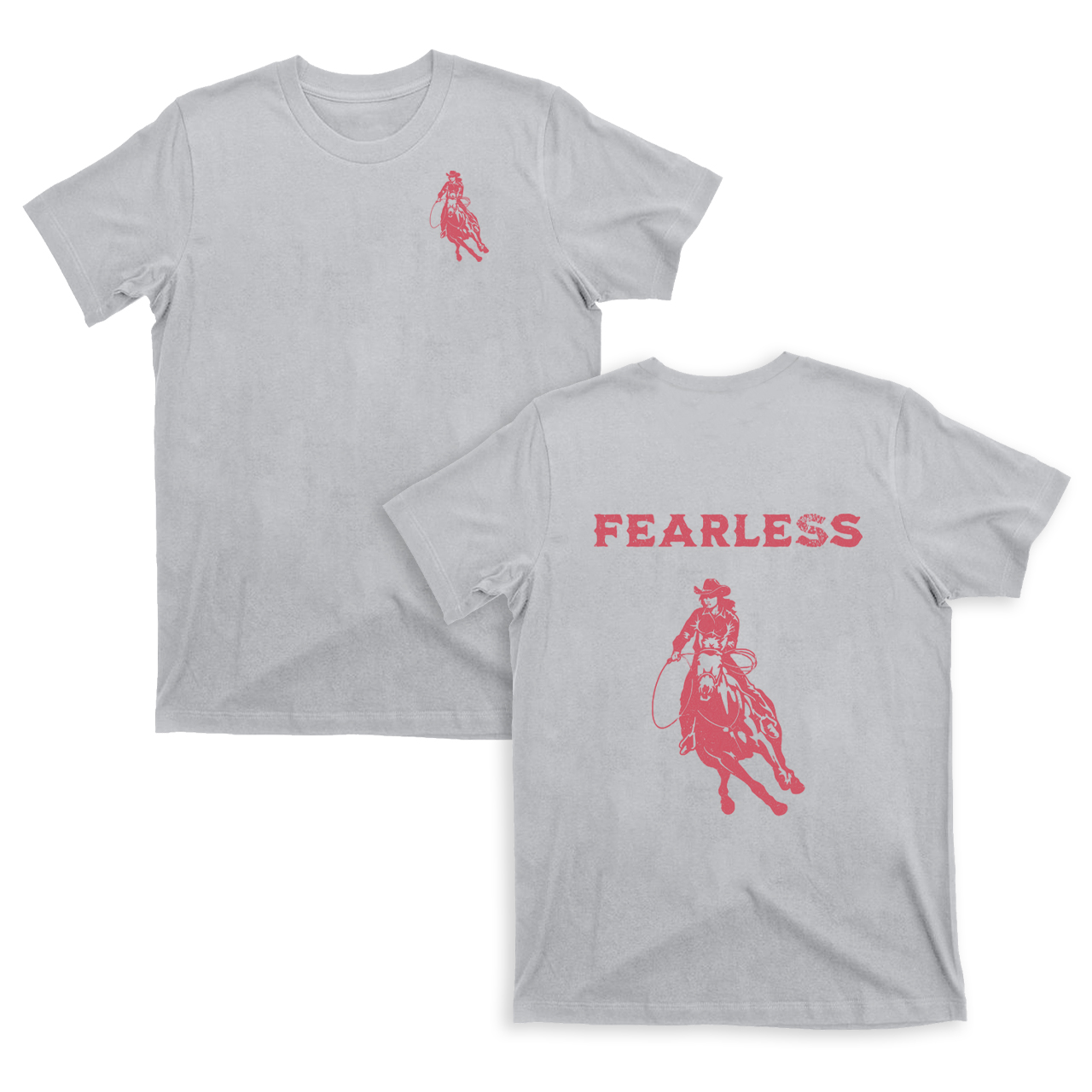 Powerful Positive Women's Cowgirl Barrel Rider T-shirt