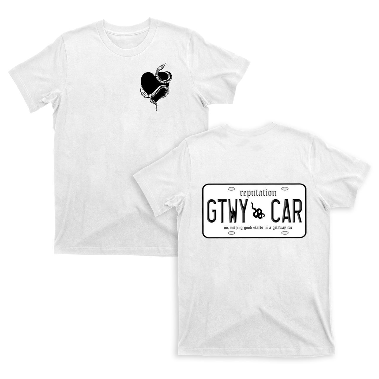 Nothing Good Starts In A Getaway Car T-Shirts