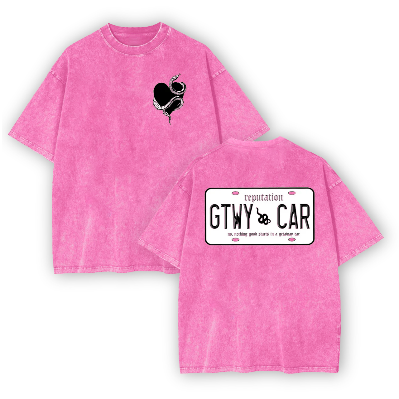 Nothing Good Starts In A Getaway Car Garment-dye Tees