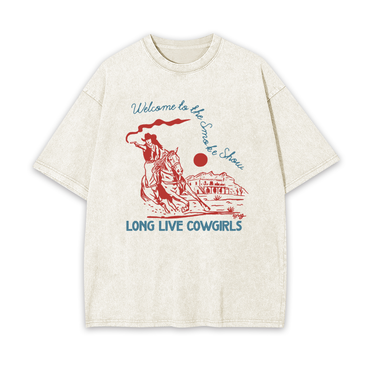 Welcome To The Smoke Show Garment-dye Tees