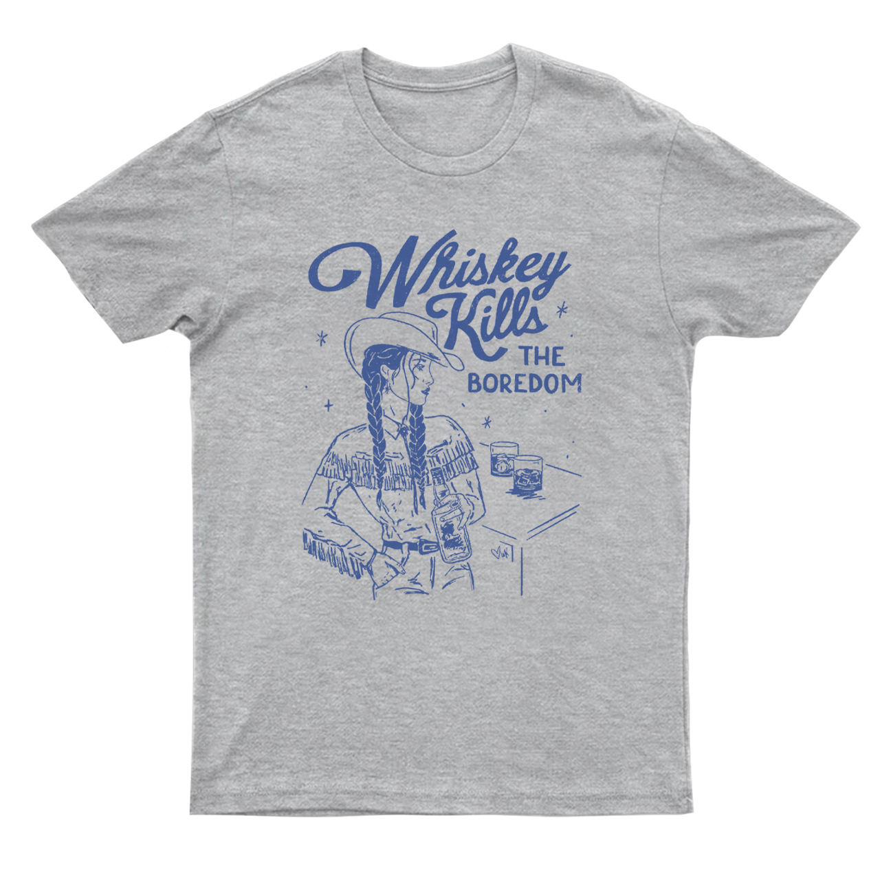 Whiskey Kills The Boredom T-Shirts