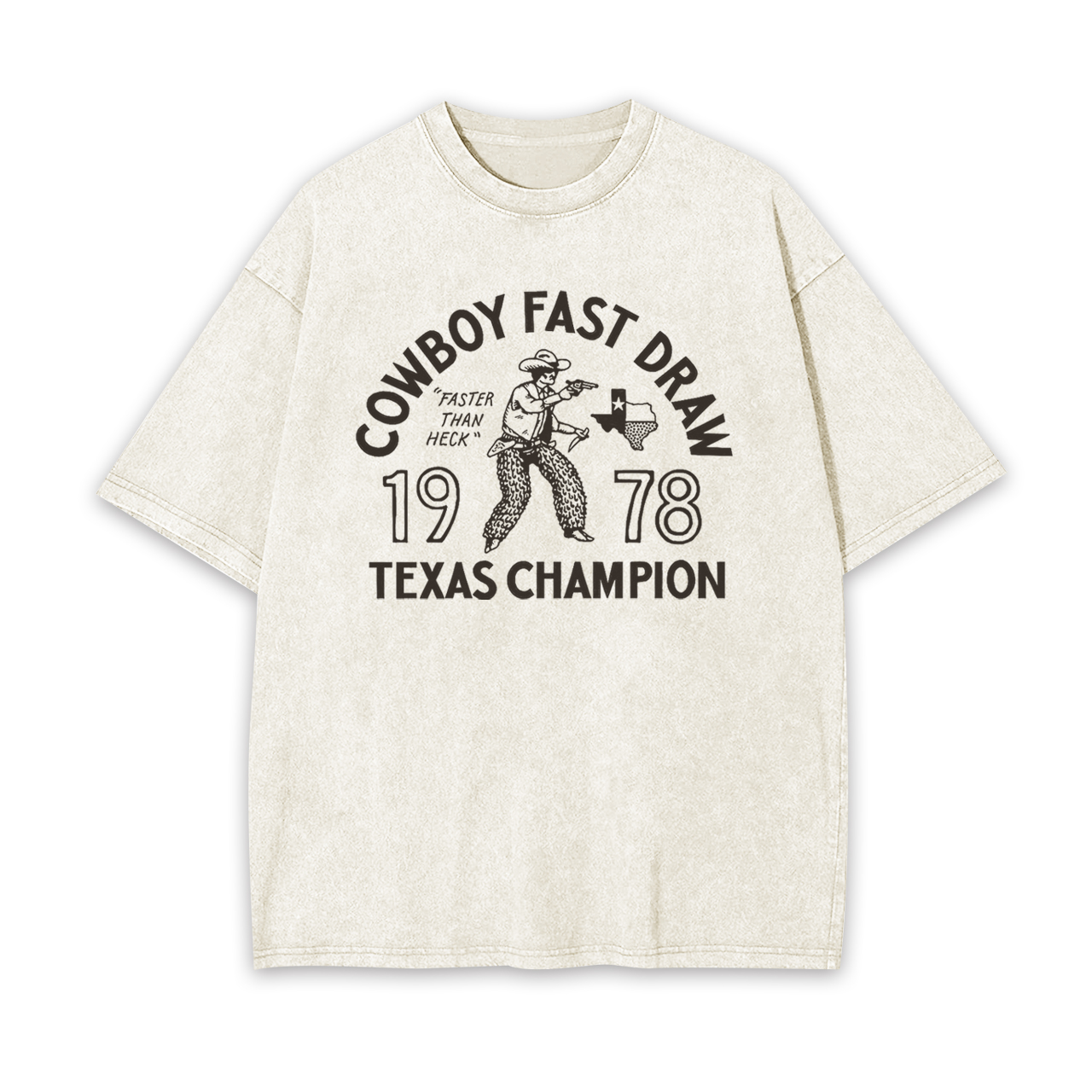 Cowboy Fast Draw Garment-dye Tees