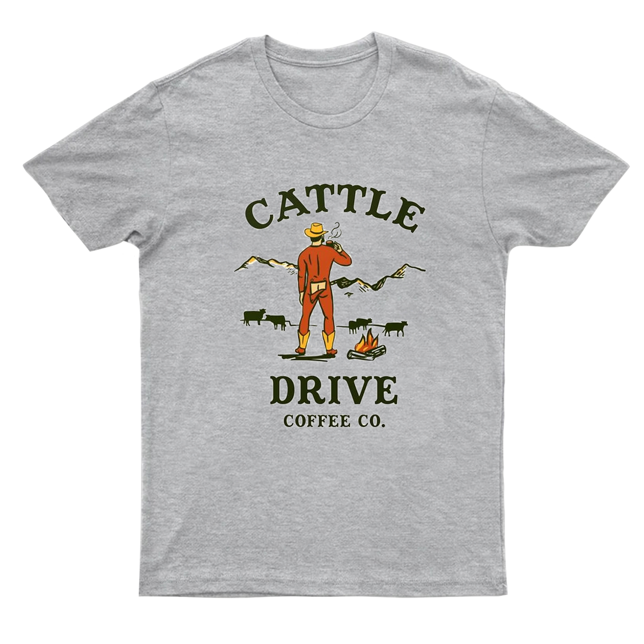 Cattle Drive Coffee T-Shirts