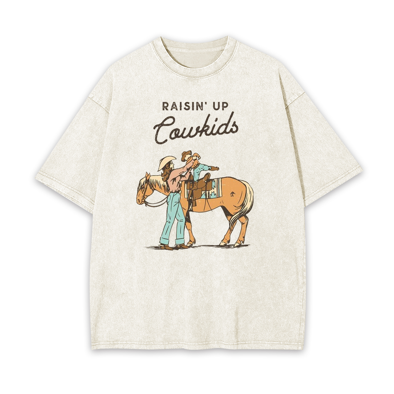 Raisin�� Up Cowkids Garment-dye Tees