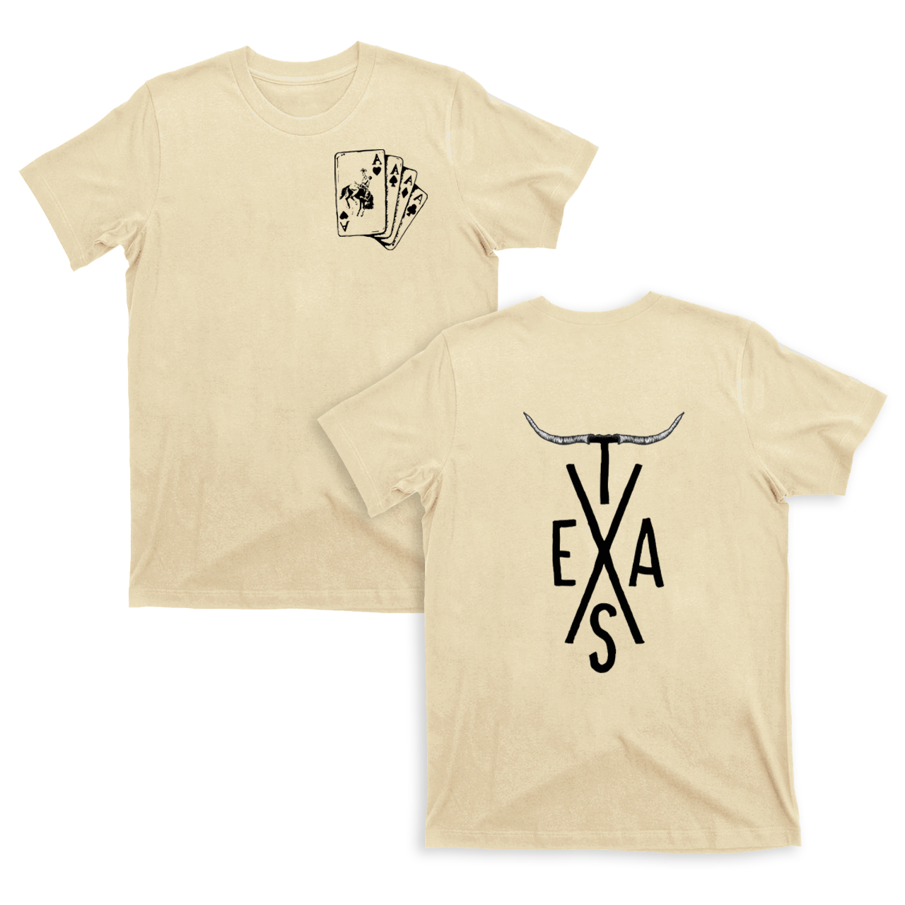 Original Texas Cow Bull T-Shirts