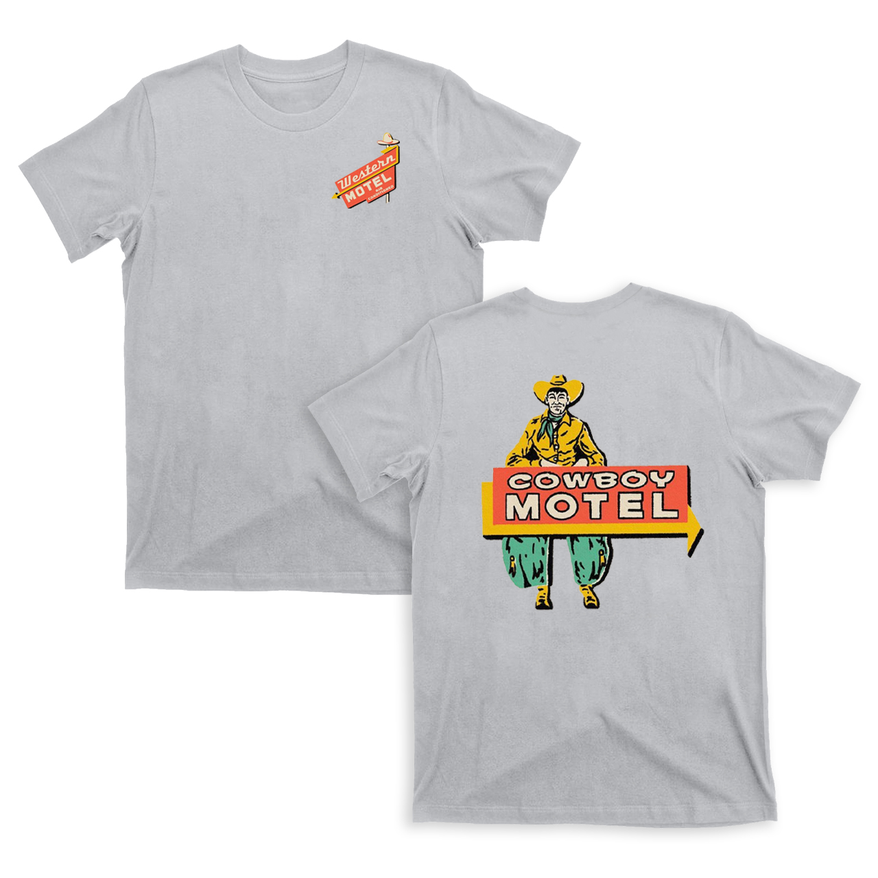 Cowboy Western Motel T-Shirts