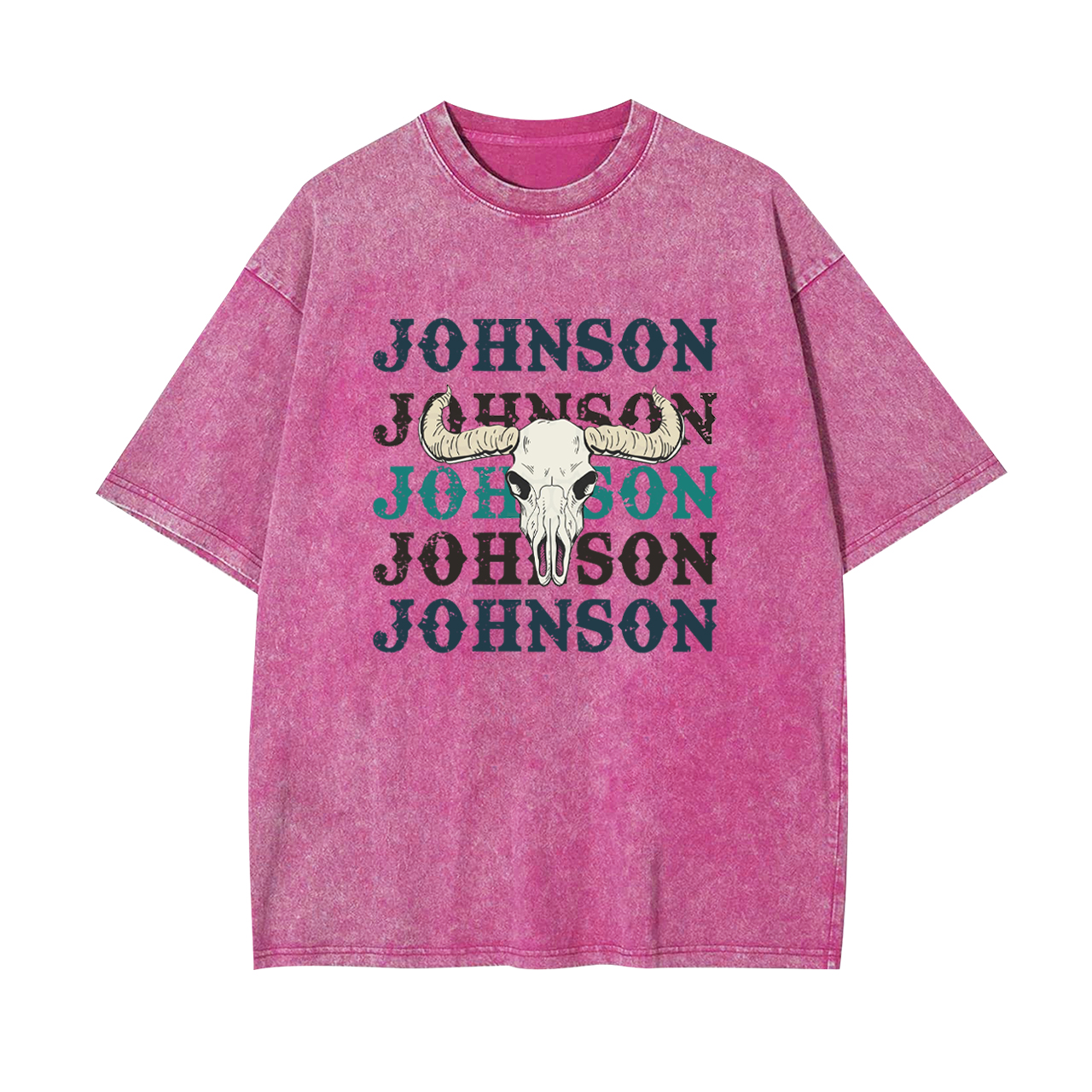 Johnson Western Cowboy Garment-dye Tees