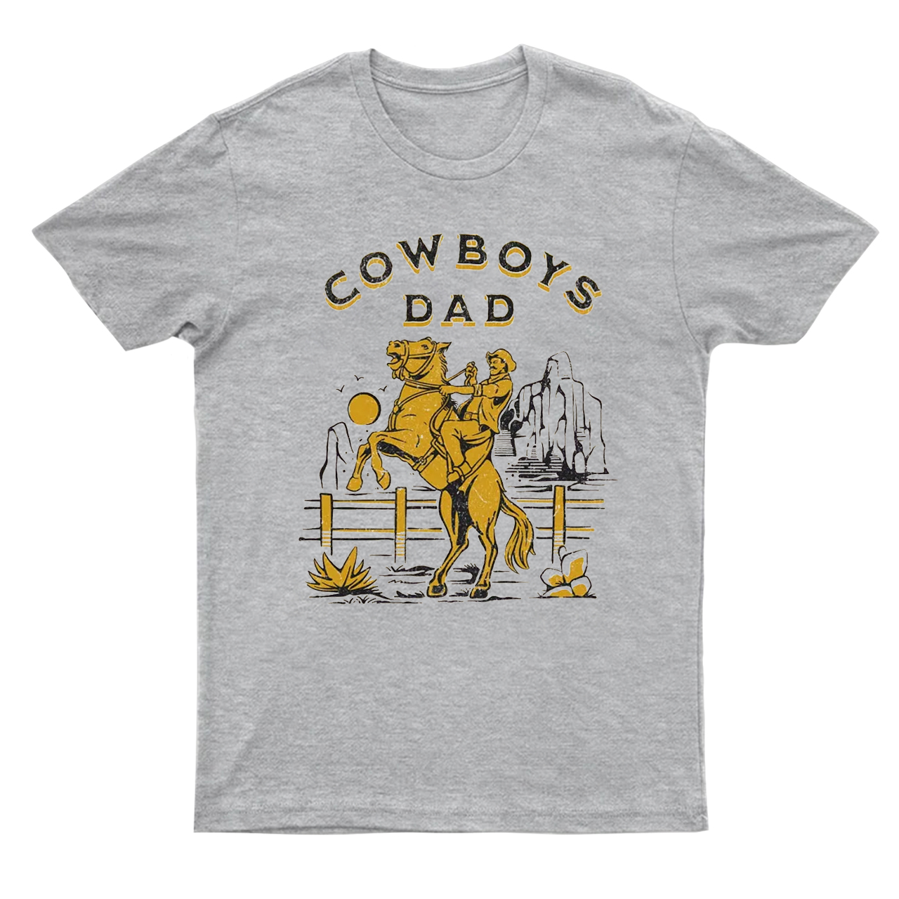 Cowboys Dad-Western Cowboy Country T-Shirts