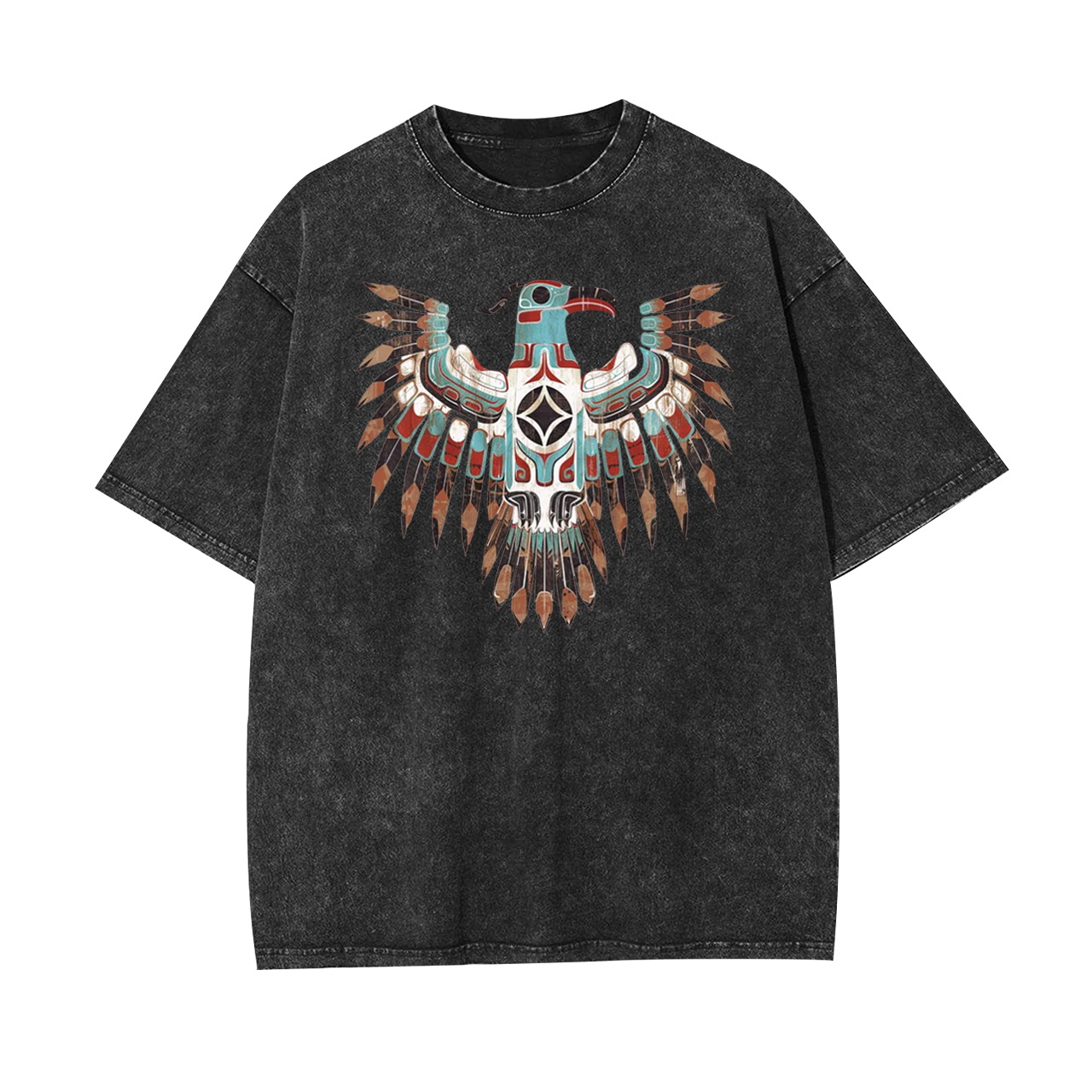 Native American Thunderbird Art Garment-dye Tees