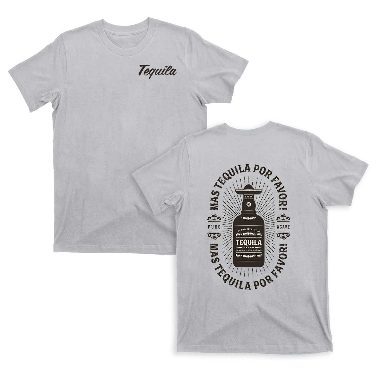 Vintage Mas Tequila T-Shirts