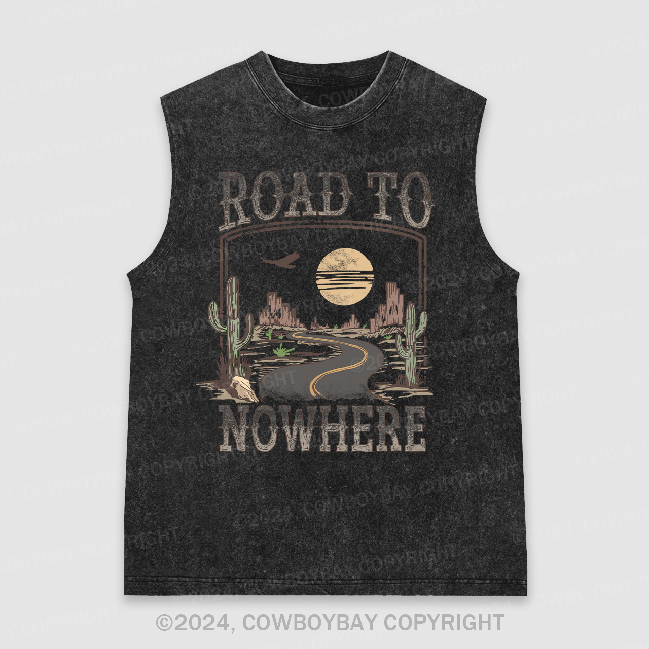 Road To Nowhere Washed Tanks