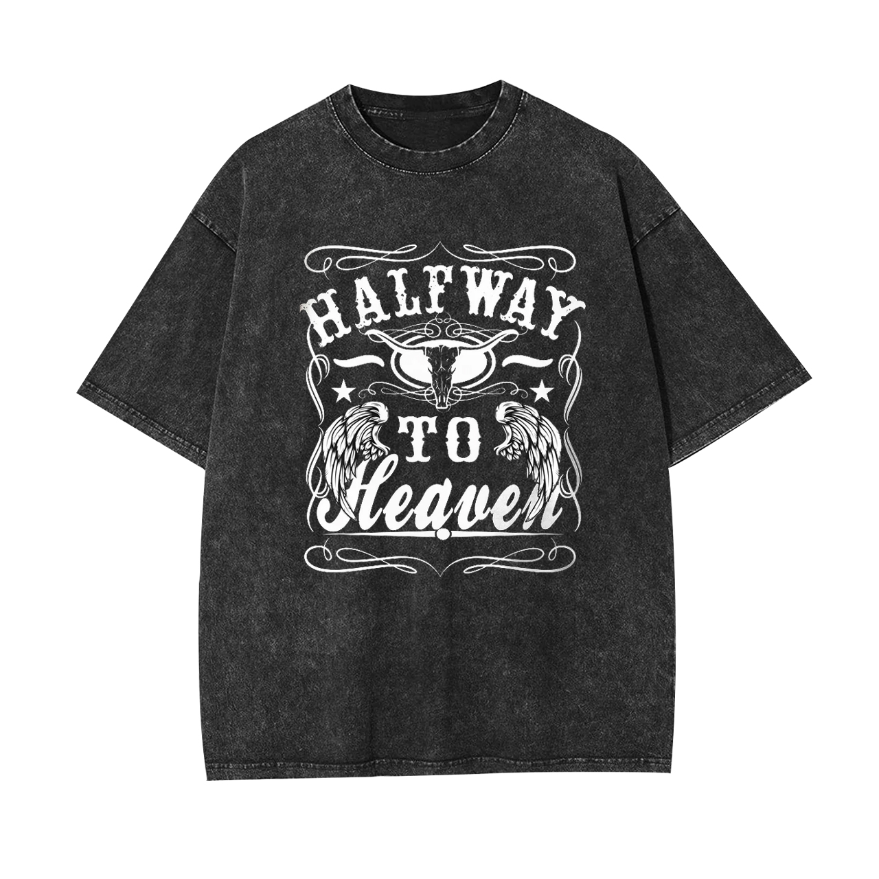 Halfway To Heaven Garment-dye Tees